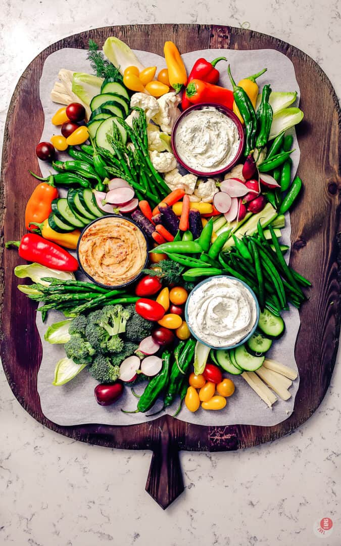 Easiest Crudité Platter Ever