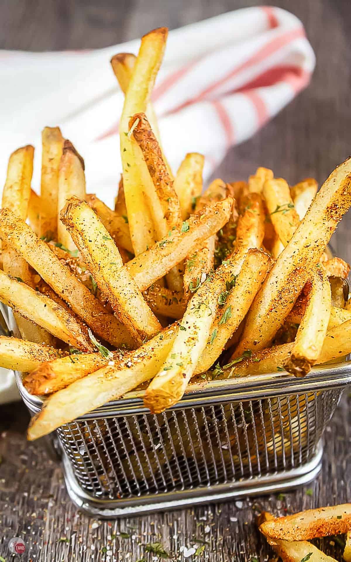 French Fry Seasoning Recipe - great for twice fried french fries!