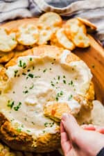 Beer Cheese Dip (In a Soft Bread Bowl) Take Two Tapas