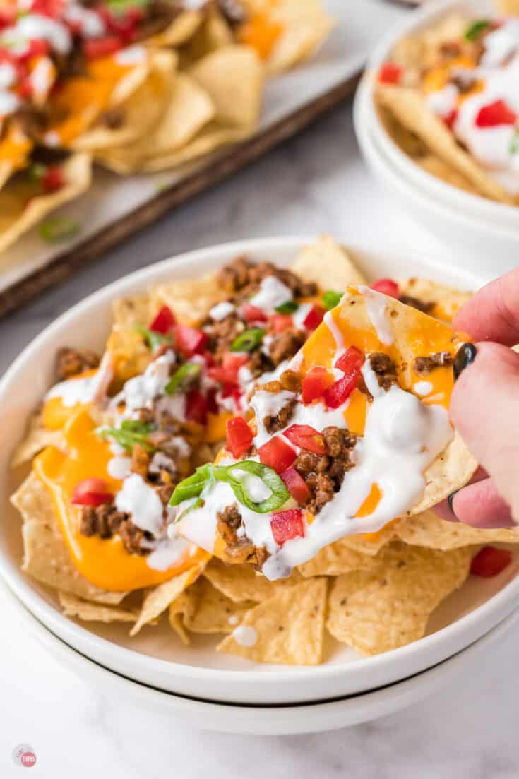 Nachos Supreme (Taco Bell Copycat) - Take Two Tapas