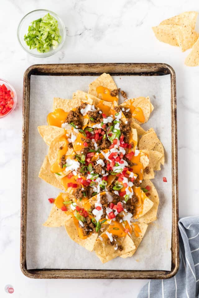 Nachos Supreme (Taco Bell Copycat) - Take Two Tapas