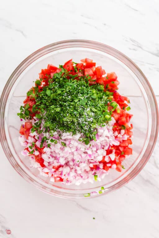 Easy Pico de Gallo (Authentic) Take Two Tapas