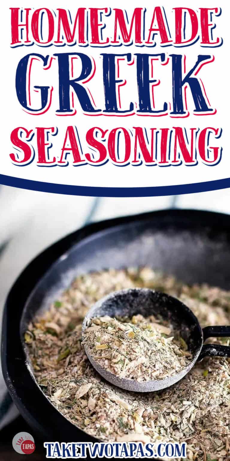 BEST Greek Seasoning (Easy & Homemade) Take Two Tapas