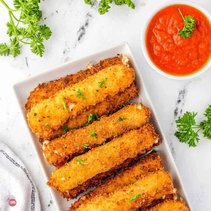 Homemade Mozzarella Sticks