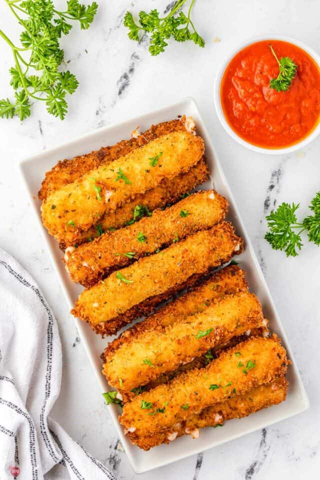 Homemade Mozzarella Sticks