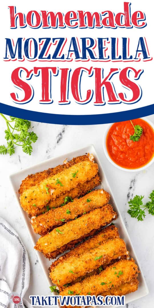 Homemade Mozzarella Sticks - Take Two Tapas