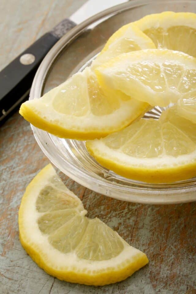 How To Cut Lemon Wedges Take Two Tapas