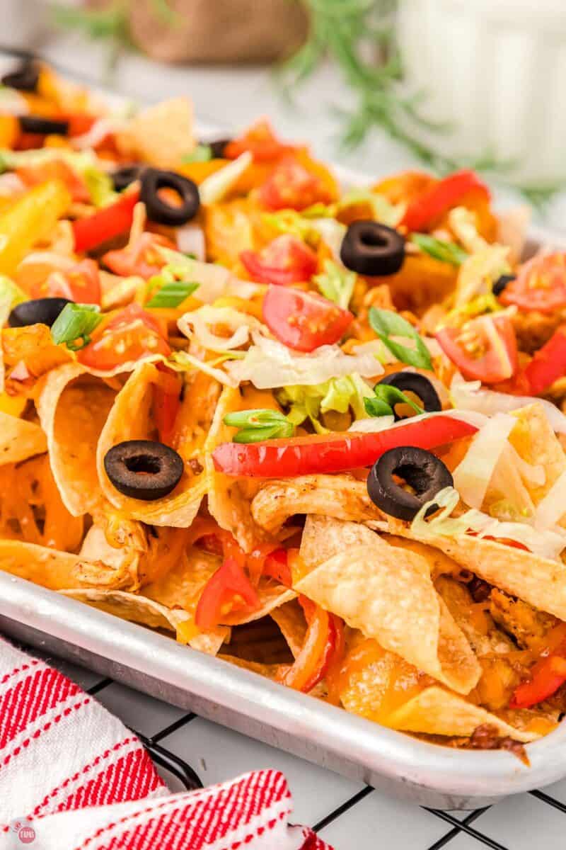 Easy Fajita Nachos - Take Two Tapas