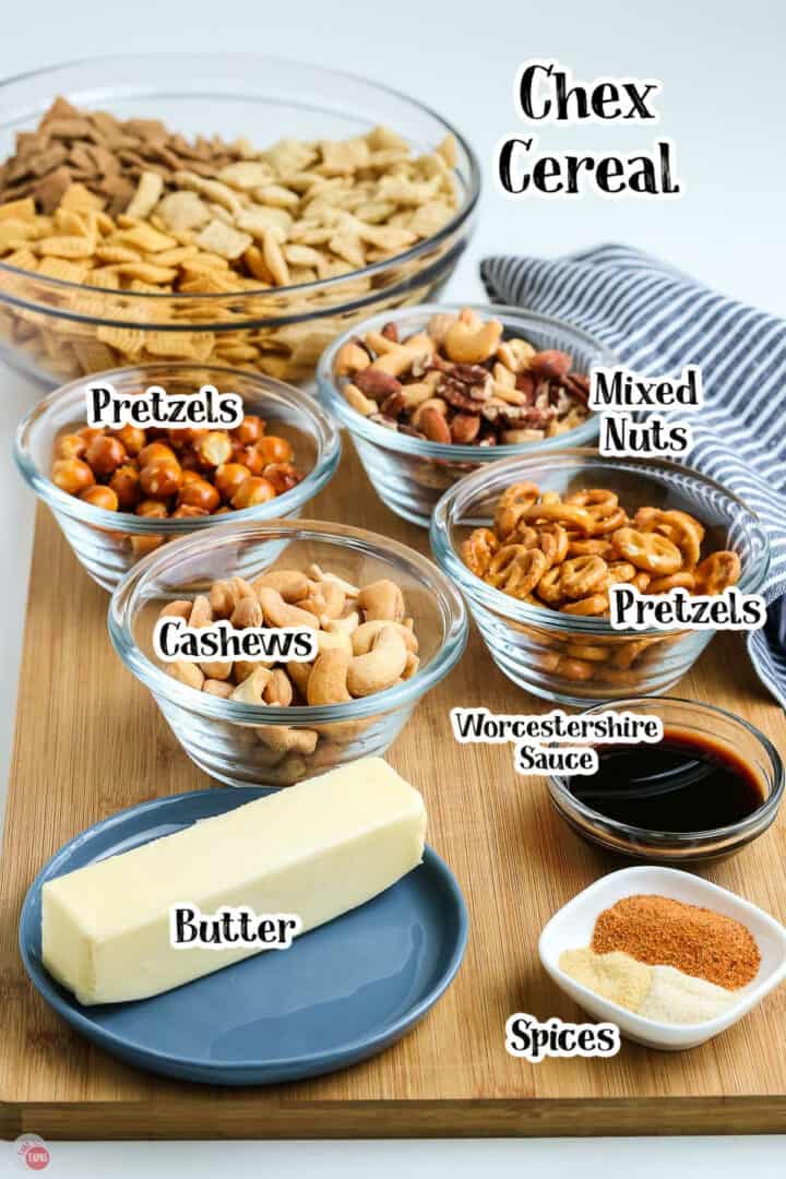 Party Chex Mix Easy Oven Baked Take Two Tapas