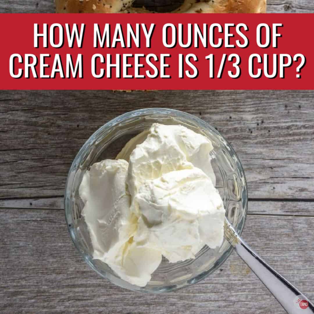 1 Oz Of Cream Cheese Equals How Many Tablespoons