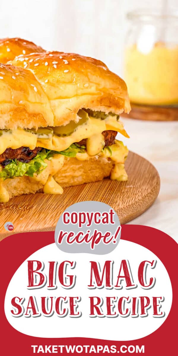 Copycat Big Mac Sauce - Take Two Tapas
