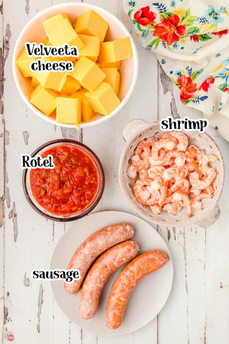 Shrimp Rotel Dip (Crockpot) - Take Two Tapas