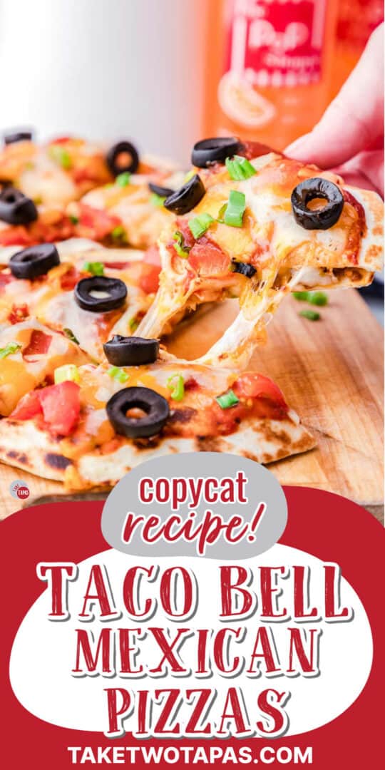 Homemade Mexican Pizzas (Copycat!)