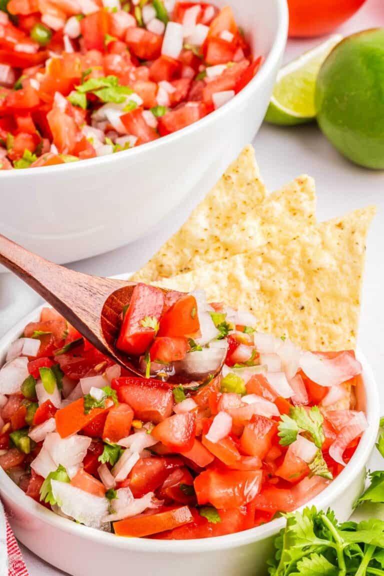 Homemade Pico De Gallo - Take Two Tapas