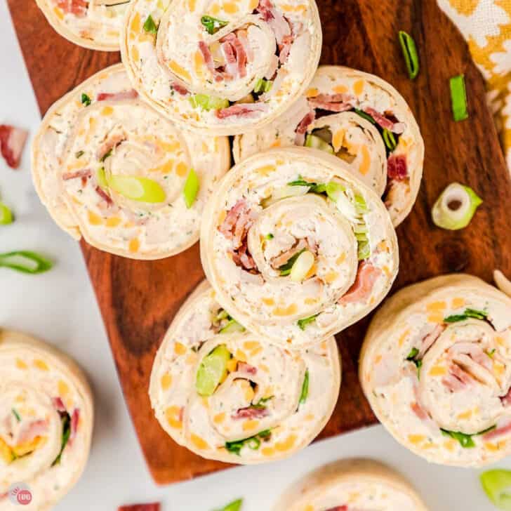 Chicken Bacon Ranch Pinwheels - Take Two Tapas