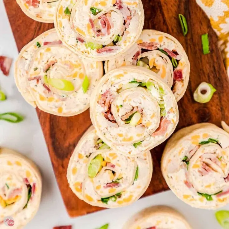 Chicken Bacon Ranch Pinwheels