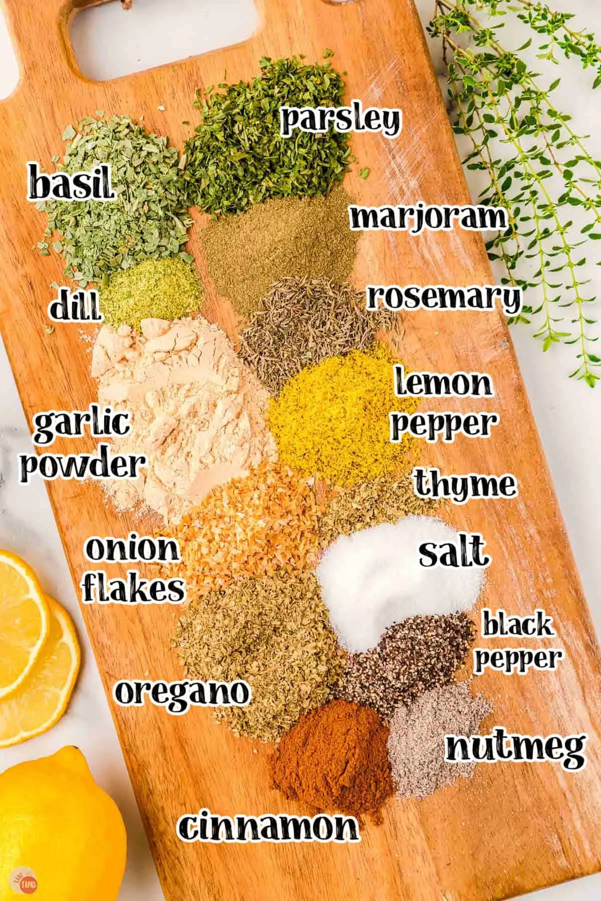 spices list with images  List of spices, Homemade seasonings, Spices