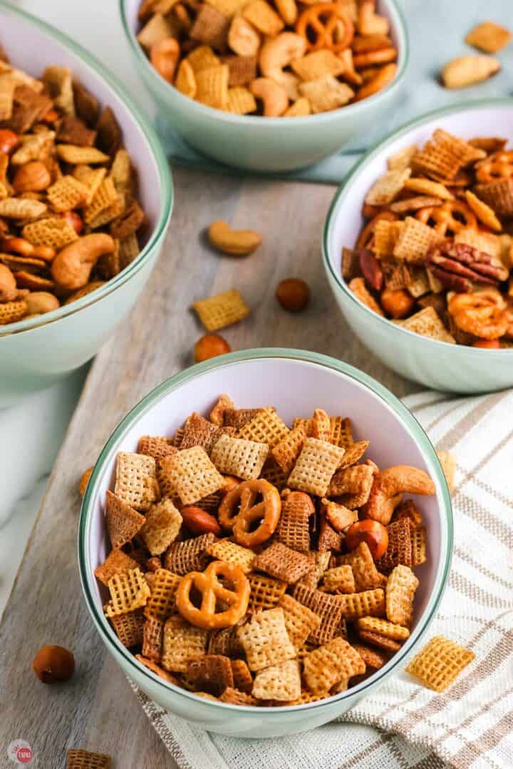 Best Chex Mix (Oven Baked)