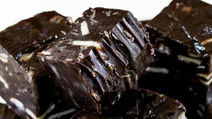 No Fail Dark Chocolate Fudge