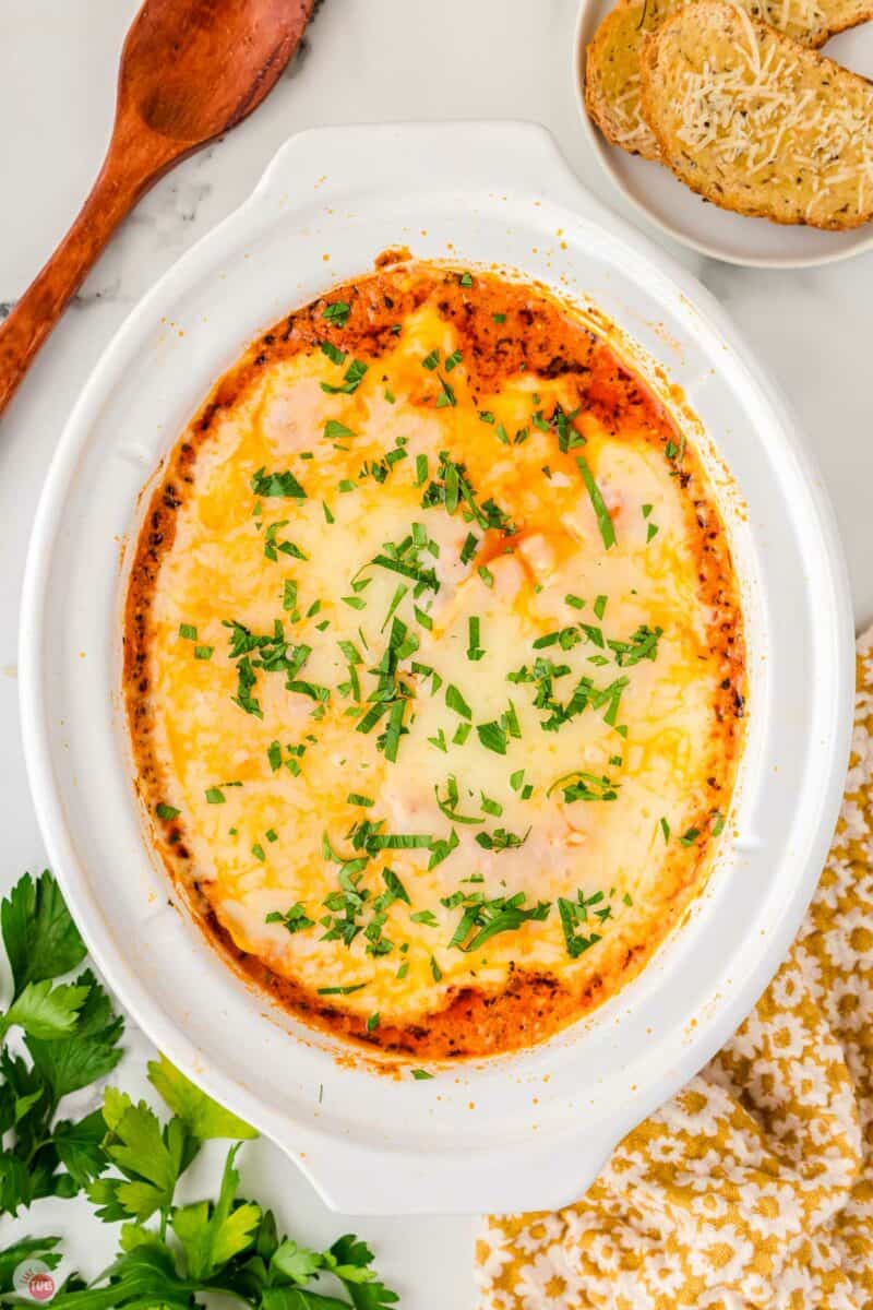 Crockpot Lasagna Dip - Take Two Tapas