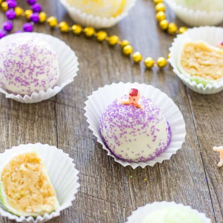 king cake truffles