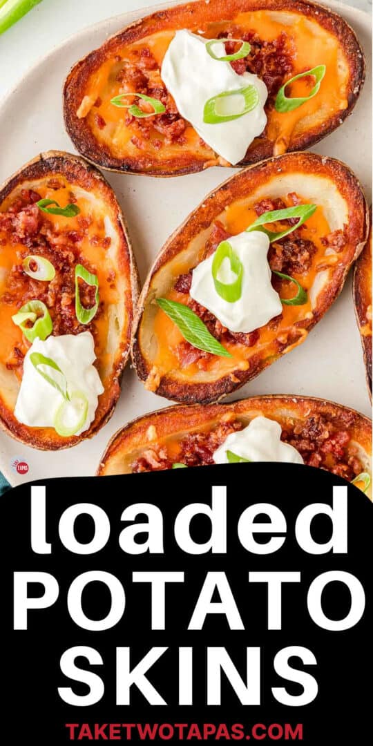 Homemade Loaded Potato Skins Easy