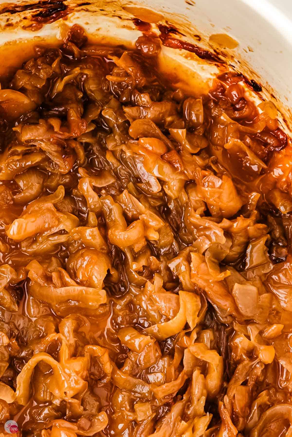caramelised onions that are great in a delicious french onion soup