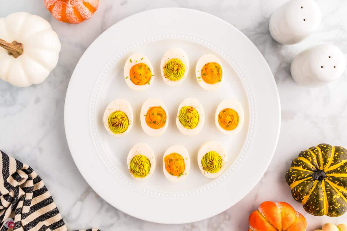 halloween deviled eggs